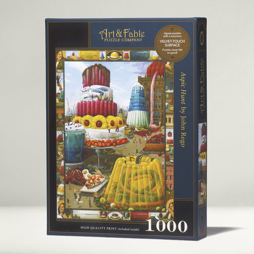 Aspic Hunt 1000 Piece Premium Jigsaw Puzzle Art & Fable - for just $34.99! 