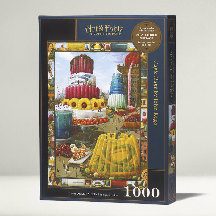 Aspic Hunt 1000 Piece Premium Jigsaw Puzzle Art & Fable - for just $34.99! 