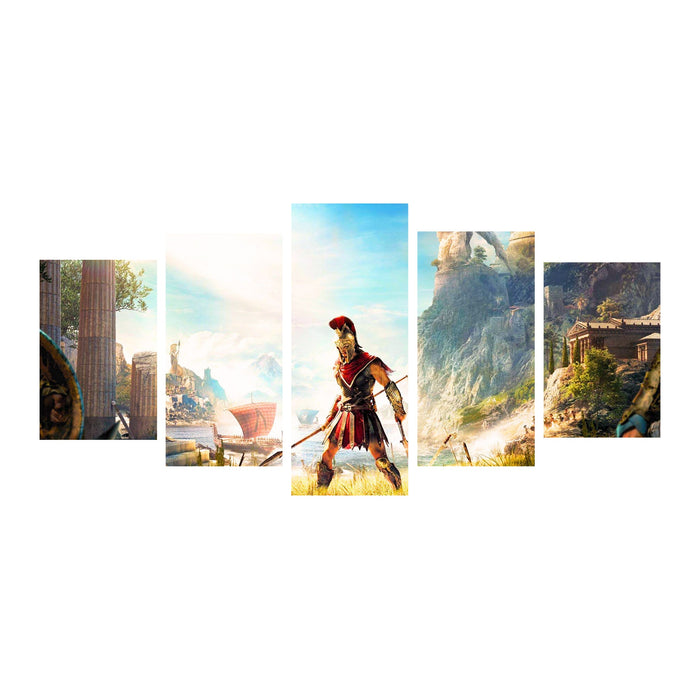 Exclusive Assassin's Creed Odyssey Canvas Art -Adventure-Inspired Design, Ready-to-Hang, Unique Gamer Decor - for just $105! 