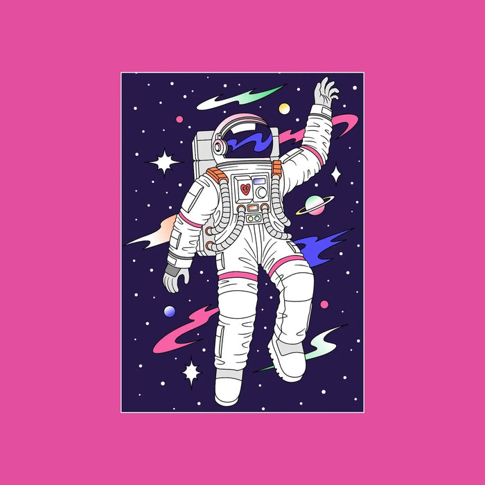 Astronaut 99 Piece Mini Jigsaw Puzzle Puzzledly - for just $9.99! 