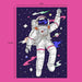 Astronaut 99 Piece Mini Jigsaw Puzzle Puzzledly - for just $9.99! 