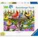 At the Birdbath 500 Large Piece Jigsaw Puzzle Ravensburger - for just $24.99! 