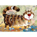 At the Cat Look Closely Seek & Find 1000 Piece Jigsaw Puzzle Heye - for just $29.99! 