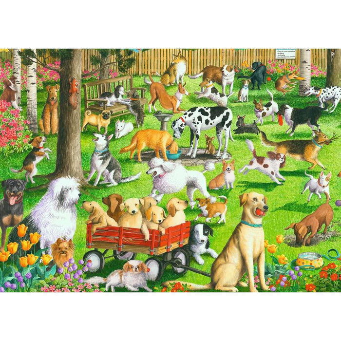 At the Dog Park 500 Piece Jigsaw Puzzle Ravensburger - for just $24.99! 