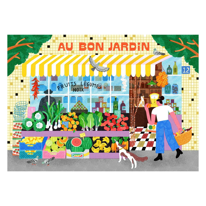 At the Market 1000 Piece Jigsaw Puzzle Holiyay - for just $29.99! 