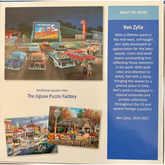 At the Movies Old Time Town 1000 Piece Jigsaw Puzzle Leap Year - for just $14.99! 