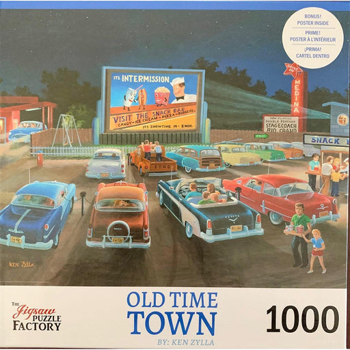 At the Movies Old Time Town 1000 Piece Jigsaw Puzzle Leap Year - for just $14.99! 