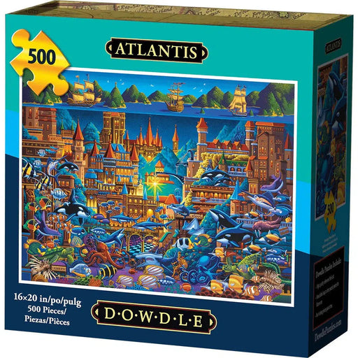Atlantis 500 Piece Jigsaw Puzzle Dowdle - for just $19.99! 