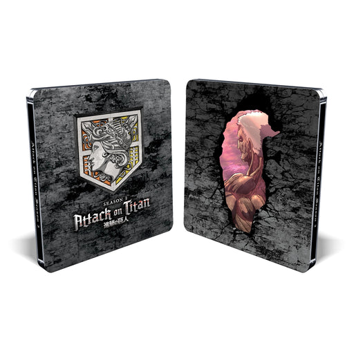 Attack on Titan: Season 3 Limited Edition Steelbook Complete Set (Blu-ray) - for just $69.99! 
