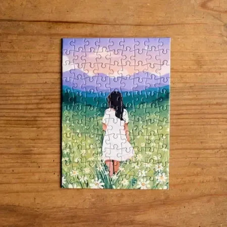 August Moon 99 Piece Mini Jigsaw Puzzle Trevell - for just $11.99! 