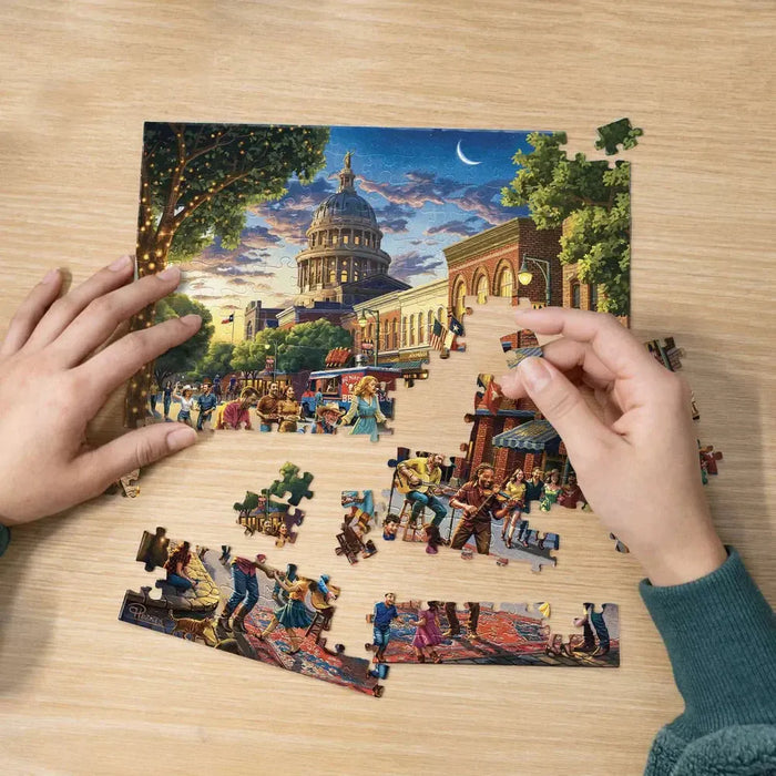 Austin Texas 210 Piece Jigsaw Puzzle Boardwalk - for just $11.99! 