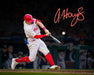 Austin Hays Blackout Swing Autographed Philadelphia Phillies 11" x 14" Baseball Photo - for just $25! 
