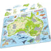 Australia Topographic Map 65 Piece Tray Jigsaw Puzzle Larsen - for just $11.99! 