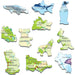 Australia Topographic Map 65 Piece Tray Jigsaw Puzzle Larsen - for just $11.99! 