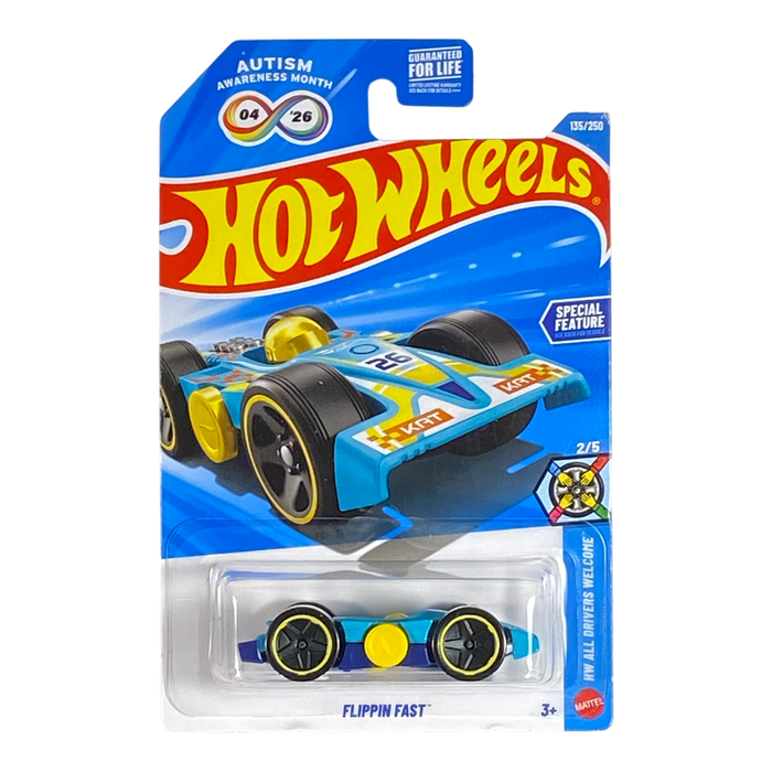 Hot Wheels Flippin Fast (Autism Awareness Month) | All Drivers Welcome Series 2/5 - for just $1.99! 
