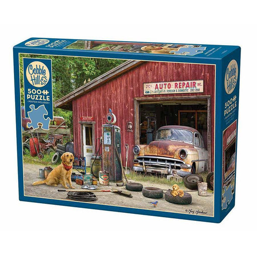 Auto Repair 500 Piece Jigsaw Puzzle Cobble Hill - for just $17.99! 