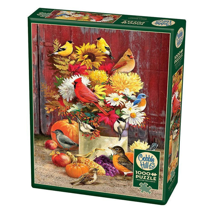 Autumn Bouquet 1000 Piece Jigsaw Puzzle Cobble Hill - for just $19.99! 