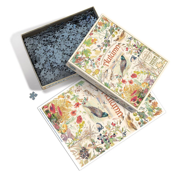 Autumn Country Diary 1000 Piece Jigsaw Puzzle Cobble Hill - for just $19.99! 
