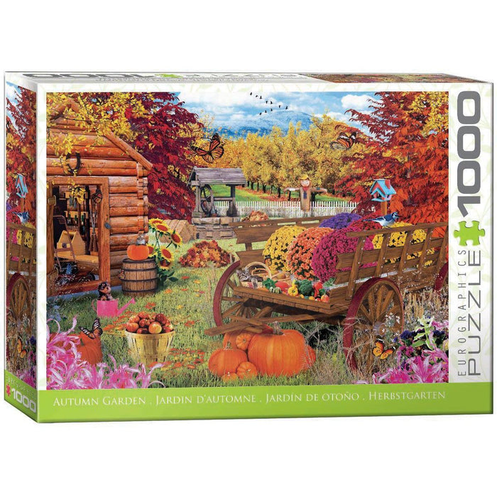 Autumn Garden 1000 Piece Jigsaw Puzzle Eurographics - for just $21.99! 