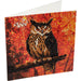 Autumn Owl Crystal Art Card Kit Craft Buddy - for just $7.99! 