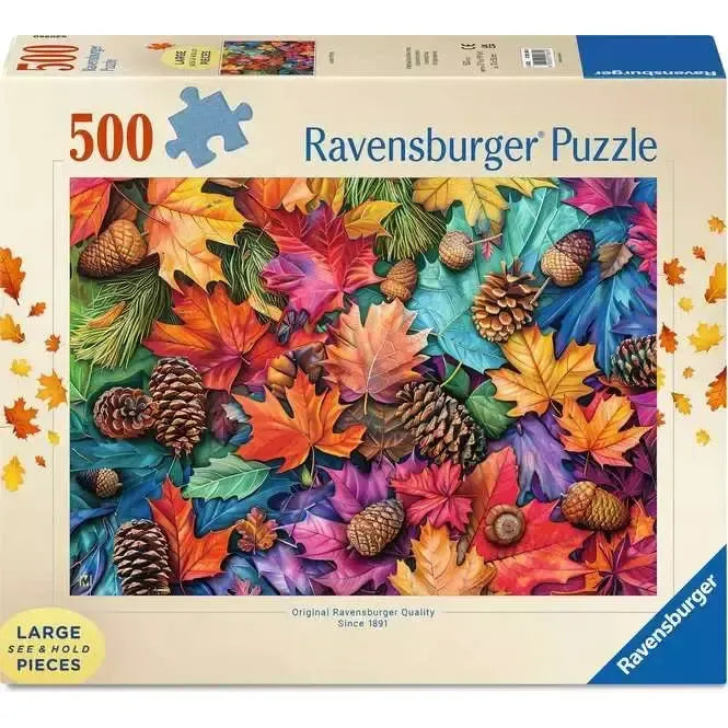Autumn Riches 500 Large Piece Jigsaw Puzzle Ravensburger - for just $24.99! 