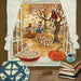 Autumn's Window by Loré Pemberton 100 Piece Mini Jigsaw Puzzle NYPC - for just $14.99! 