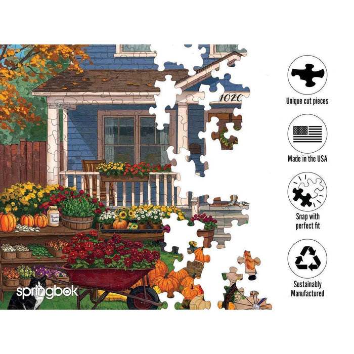 Autumn's Yard Sale 1000 Piece Jigsaw Puzzle Springbok - for just $19.99! 