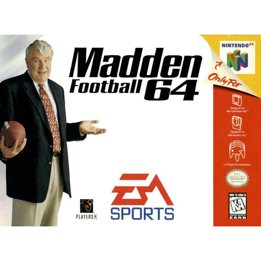 Madden Football 64 (Nintendo 64) - Just $0! Shop now at Retro Gaming of Denver