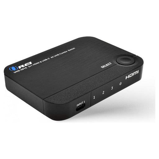 4K 3x1 HDMI Switch 2 HDMI + USB-C Input (UHD-301C) - Just $44.99! Shop now at Retro Gaming of Denver