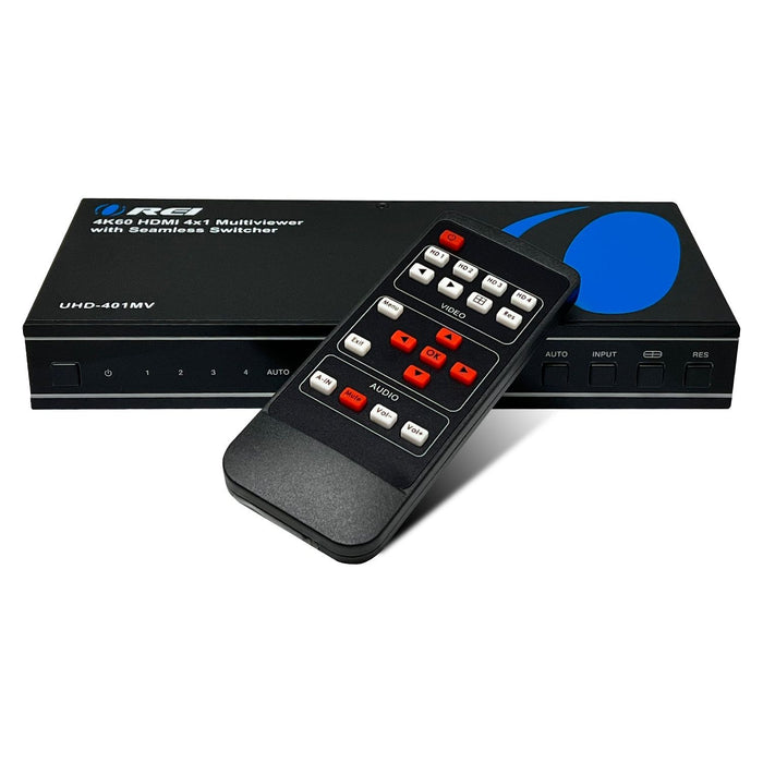 Ultra HD 4K Quad Multi-Viewer 4x1 HDMI Seamless Switch (UHD-401MV) - Just $199.99! Shop now at Retro Gaming of Denver