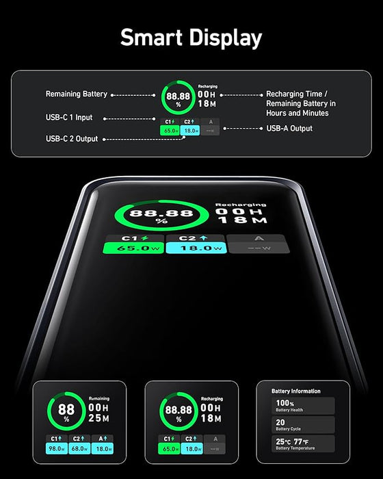 Anker Prime Power Bank (20K, 200W) - for just $129.99! 