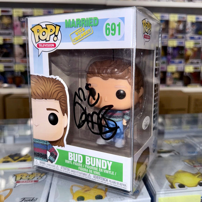David Faustino Signed Married With Children Bud Bundy Funko Pop! #691 With JSA COA - for just $140! 