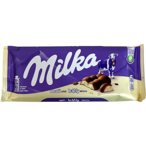 Malka Bubbly White Chocolate 95g - Creamy Indulgence for Chocolate Lovers - for just $3.99! 