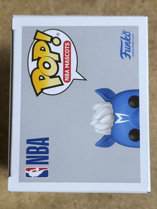 Mark Cuban Signed NBA Dallas Mavericks Mascot Champ Funko Pop! #08 With JSA COA - for just $200! 