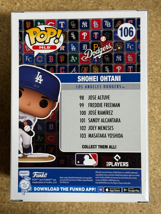 Funko Pop! MLB Shohei Ohtani #106 Los Angeles LA Dodgers Baseball 2024 - for just $15! 
