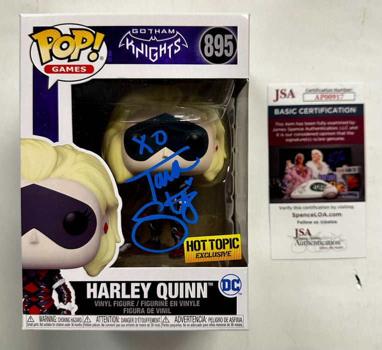 Tara Strong Signed Harley Quinn Funko Pop! #895 DC Gotham Exclusive With JSA COA - for just $170! 