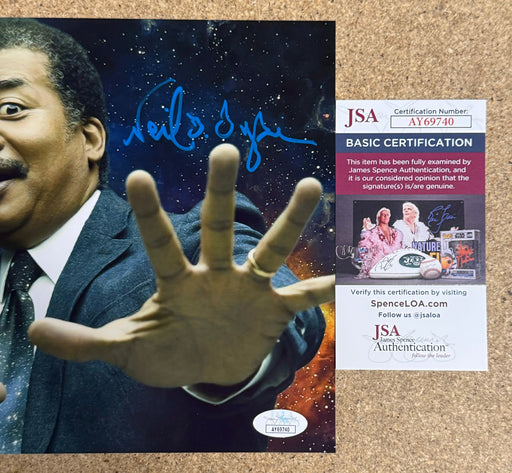 Neil DeGrasse Tyson Signed Astrophysicist & Writer 8x10 Photo With JSA COA - for just $100! 