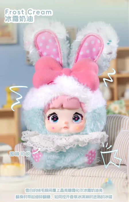 Nommi Baby Sweetheart Bunny Plush Keychain Blind Box - MiBao V8 Series Collectible - for just $20.99! 