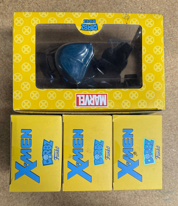 Funko Dorbz Marvel Beast & Blackbird, Cyclops, Storm Emma Frost Lot Of 4 - for just $20! 