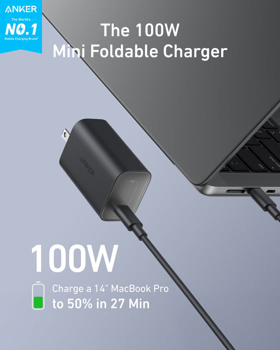 Anker Nano Charger (100W) with USB-C Cable - for just $35.99! 