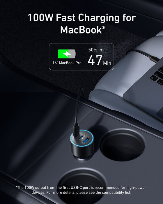 Anker Nano Car Charger (167.5W, 3 Ports) - for just $53.99! 