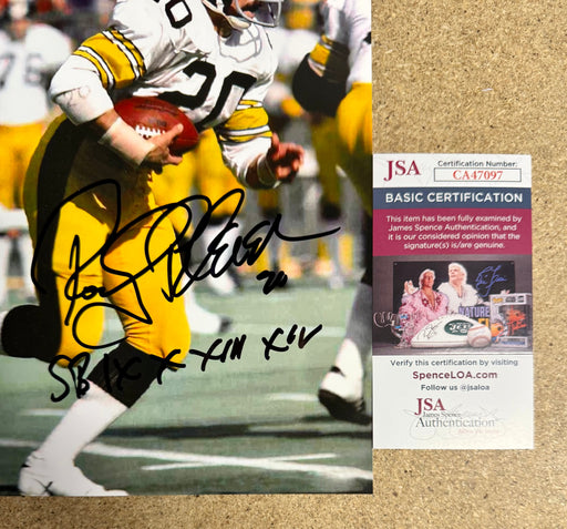 Rocky Bleier Signed Autographed NFL Pittsburgh Steelers 8x10 Photo JSA COA - for just $40! 
