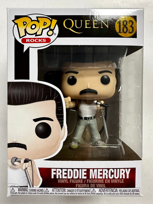 Funko Pop! Rocks Queen Freddie Mercury #183 Bohemian Rhapsody Under Pressure 2020 - for just $20! 