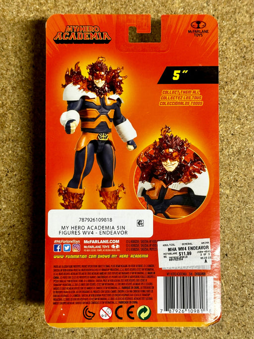 McFarlane Toys Endeavor My Hero Academia 5" inch Action Figure Wave 4 - for just $10! 