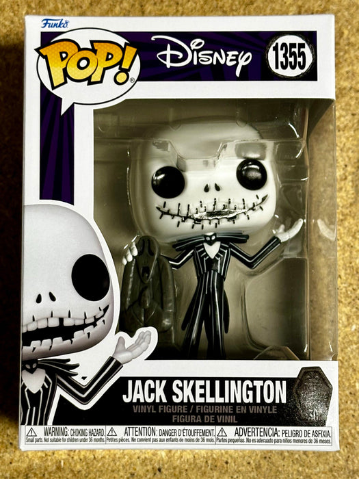 Funko Pop! Disney Jack Skellington With Tombstone #1355 Nightmare Before X-Mas 2023 - for just $13! 