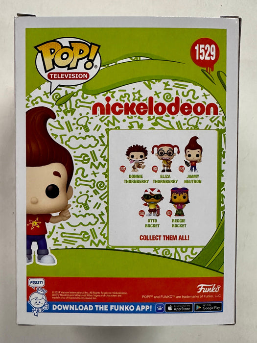 Funko Pop! Animation Jimmy Neutron With Remote #1529 Nickelodeon 2024 - for just $15! 