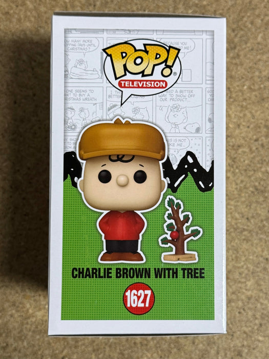 Funko Pop! Television Charlie Brown With Christmas Tree #1627 Peanuts 2024 - for just $13! 