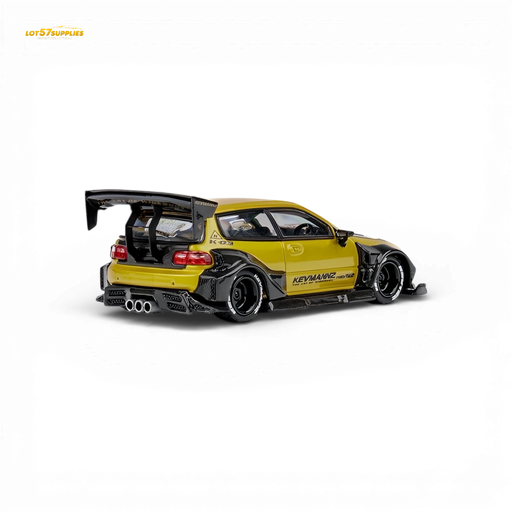 DCM Civic EG Ver.1 Gold Carbon Fiber Short Tail 1:64 - for just $36.99! 