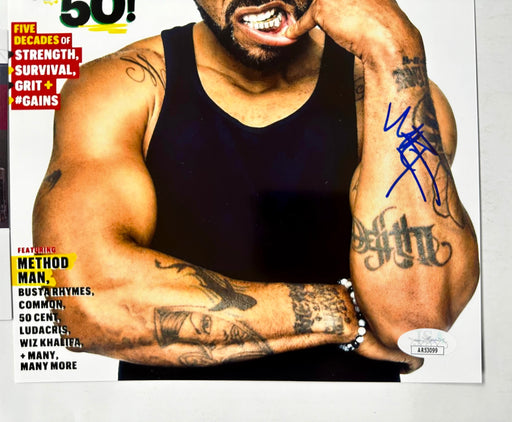 Rapper Method Man Signed Mens Health Hip Hop 8x10 Photo With JSA COA Wu-Tang - for just $100! 