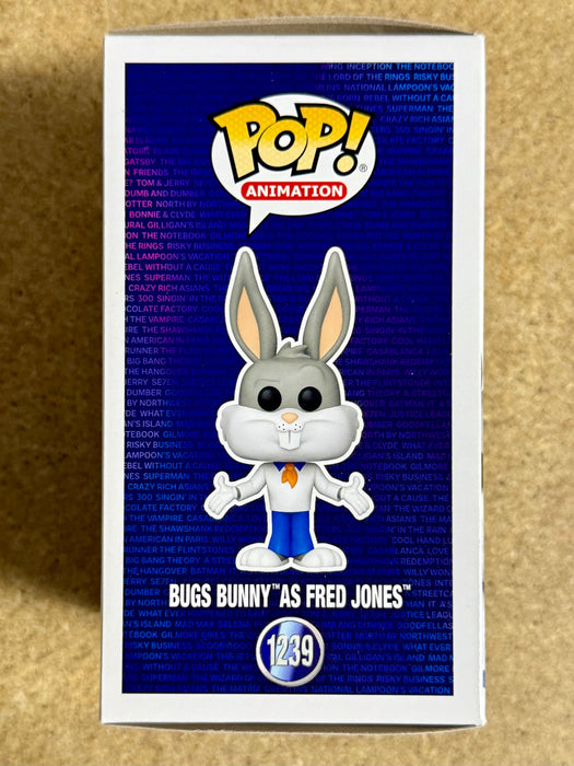 Funko Pop! Animation Bugs Bunny As Fred Jones #1239 Looney Tunes X Scooby Doo 2023 - for just $13! 